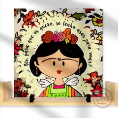 Azulejo Frida Kahlo - Fridinha Flores - comprar online