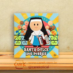 Azulejo Santa Dulce dos Pobres | Doce Luz na internet