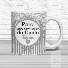 Caneca Dinda de Menina - comprar online