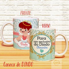 Caneca Dindo de Menina na internet