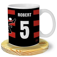 Caneca Escudo do Time Rubro-Negro na internet