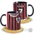 Caneca Color Uniforme Time Tricolor - Vertical (PVB) - comprar online