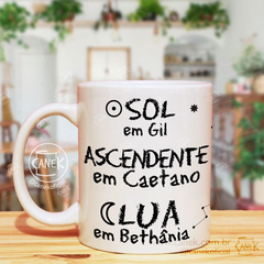 Caneca Mapa Astral MPB