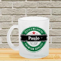 Caneca Vidro Heineken | Pai