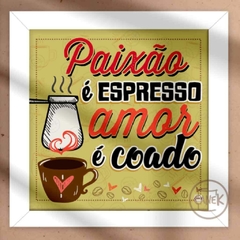 AZULEJO Paixão É Espresso Amor É Coado na internet
