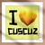 AZULEJO I love cuscuz | amarelo - Canek
