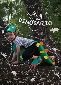 Mi disfraz de dinosaurio en internet
