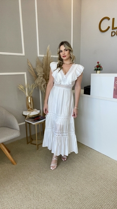 Vestido detalhes gripir off white P