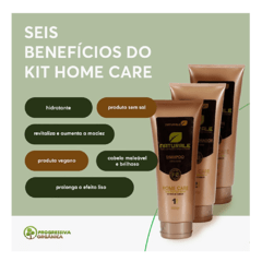Home Care Naturale Shampoo + Condicionador + Leave-in 300 ML - comprar online