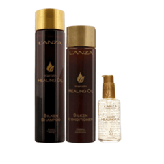 Kit L'Anza Keratin Healing Oil Treatment (3 itens)