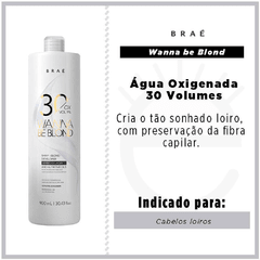 BRAÉ Wanna Be Blond 9% - Água Oxigenada 30 Volumes 900ml - comprar online