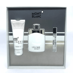 Montblanc Legend Spirit Kit - Edt + Pós Barba + Miniatura Edt - 100ml na internet