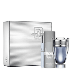 Paco Rabanne Invictus Eau de Toilette Spray 100ml Gift Set