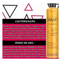 Itallian Hairtech Trivitt Professional Gloss de Cauterização - Finalizador Capilar 300ml - comprar online