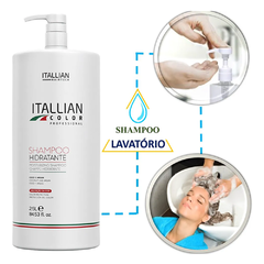 Itallian Hairtech Color Professional - Shampoo Hidratante 2,5L na internet