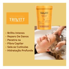 Itallian Hairtech Trivitt Hidratação Intensiva - Máscara Capilar 1kg - MISSMELL