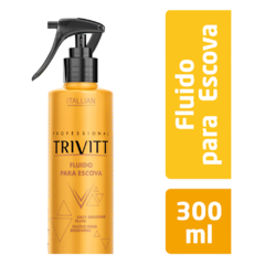 Itallian Hairtech Trivitt Professional Fluído Para Escova - Protetor Térmico 300ml - MISSMELL
