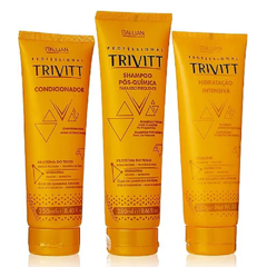 Kit Itallian Hairtech Trivitt Professional Hidratação Intensiva (3 Produtos)