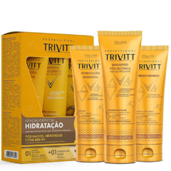 Kit Itallian Hairtech Trivitt Professional Hidratação Intensiva (3 Produtos) - comprar online