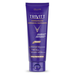 Itallian Hairtech Trivitt Blonde Hidratação Intensiva Matizante - Máscara Matizadora 250g