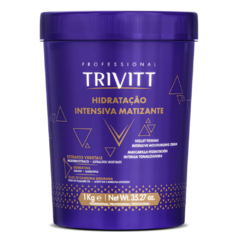 Itallian Hairtech Trivitt Blonde Hidratação Intensiva Matizante - Máscara Capilar 1Kg