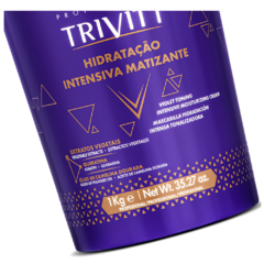 Itallian Hairtech Trivitt Blonde Hidratação Intensiva Matizante - Máscara Capilar 1Kg - comprar online
