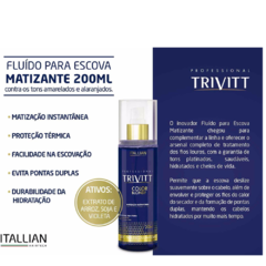 Itallian Hairtech Trivitt Color Blonde - Fluido para Escova Matizante 200ml - comprar online