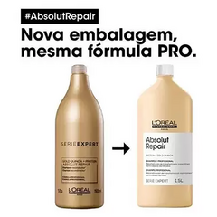 L'Oréal Professionnel Serie Expert Absolut Repair Gold Quinoa + Protein - Shampoo 1500ml - comprar online