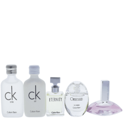 Calvin Klein Calvin Klein Deluxe Fragrance Travel Collection for Men 5 Pc Mini Gift Set - comprar online