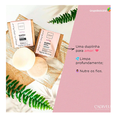Cadiveu Essentials Quartzo Shine By Boca Rosa Hair - Shampoo em Barra 70g - comprar online