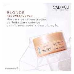 Cadiveu Blonde Reconstructor - Máscara de Reconstrução 200ml - MISSMELL