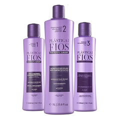 Kit Cadiveu Professional Plástica dos Fios Disciplina Máxima (3 Produtos 1x 1L e 2x 300ml)