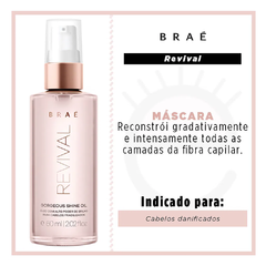 BRAÉ Revival Gorgeous Shine - Óleo Capilar 60ml - comprar online