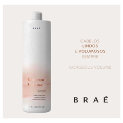 BRAÉ Gorgeous Volume - Shampoo 1000ml - comprar online
