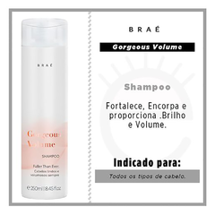 BRAÉ Gorgeous Volume - Shampoo 250ml - comprar online