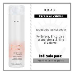 BRAÉ Gorgeous Volume - Condicionador 250ml - comprar online