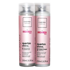 Kit Homecare Cadiveu Essentials Quartzo Shine By Boca Rosa Hair (2 Produtos)