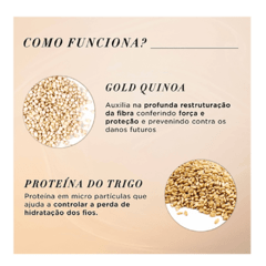 L'Oréal Professionnel Serie Expert Absolut Repair Gold Quinoa + Protein - Shampoo 1500ml - MISSMELL