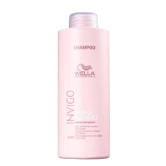 Wella Professionals Invigo Blonde Recharge - Shampoo Desamarelador 1000ml