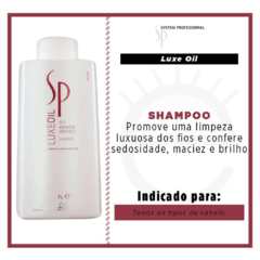 SP System Professional Luxe Oil Keratin Protect - Shampoo 1000ml - comprar online