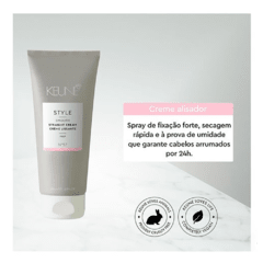 Keune Style Straight Cream - Alisador Temporário 200ml - MISSMELL