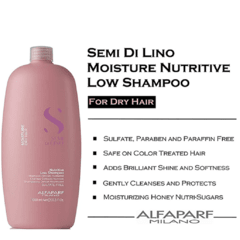 Alfaparf Semi Di Lino Moisture Nutritive - Shampoo sem Sulfato 1000ml - comprar online
