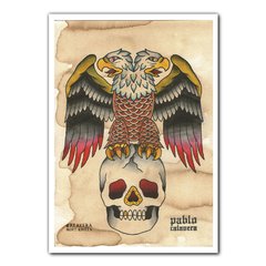 Lamina A3 EAGLES SKULL