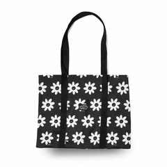 Bolso Luisa MARGARITAS Negro con Blanco