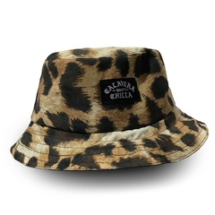 Piluso Bob Reversible LEOPARDO Negro - comprar online