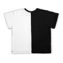 Remera Brody HALF Negro con Blanco - comprar online