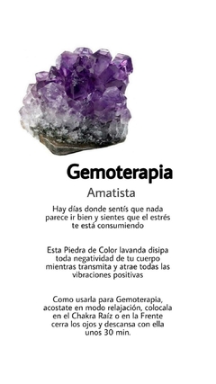 Gargantilla Stone - Amatista y Plata 925 - tienda online