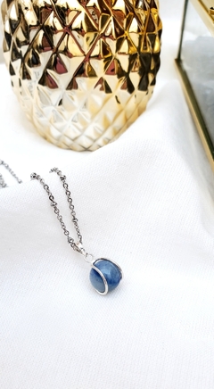 Collar Libra - Cuarzo Azul Mini Mini - comprar online