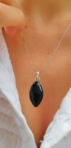 Collar Obsidiana XL - comprar online