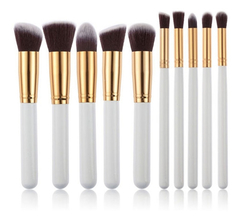 Combo Makeup Set Brochas + Paleta + Esponjas Ideal Regalo - tienda online